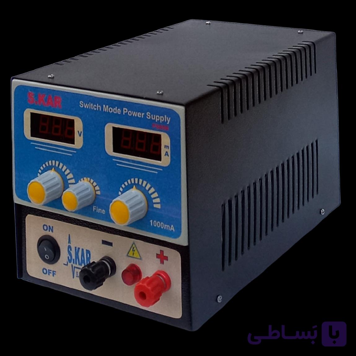 منبع تغذیه سوئیچینگ آزمایشگاهی SKAR مدل PS858