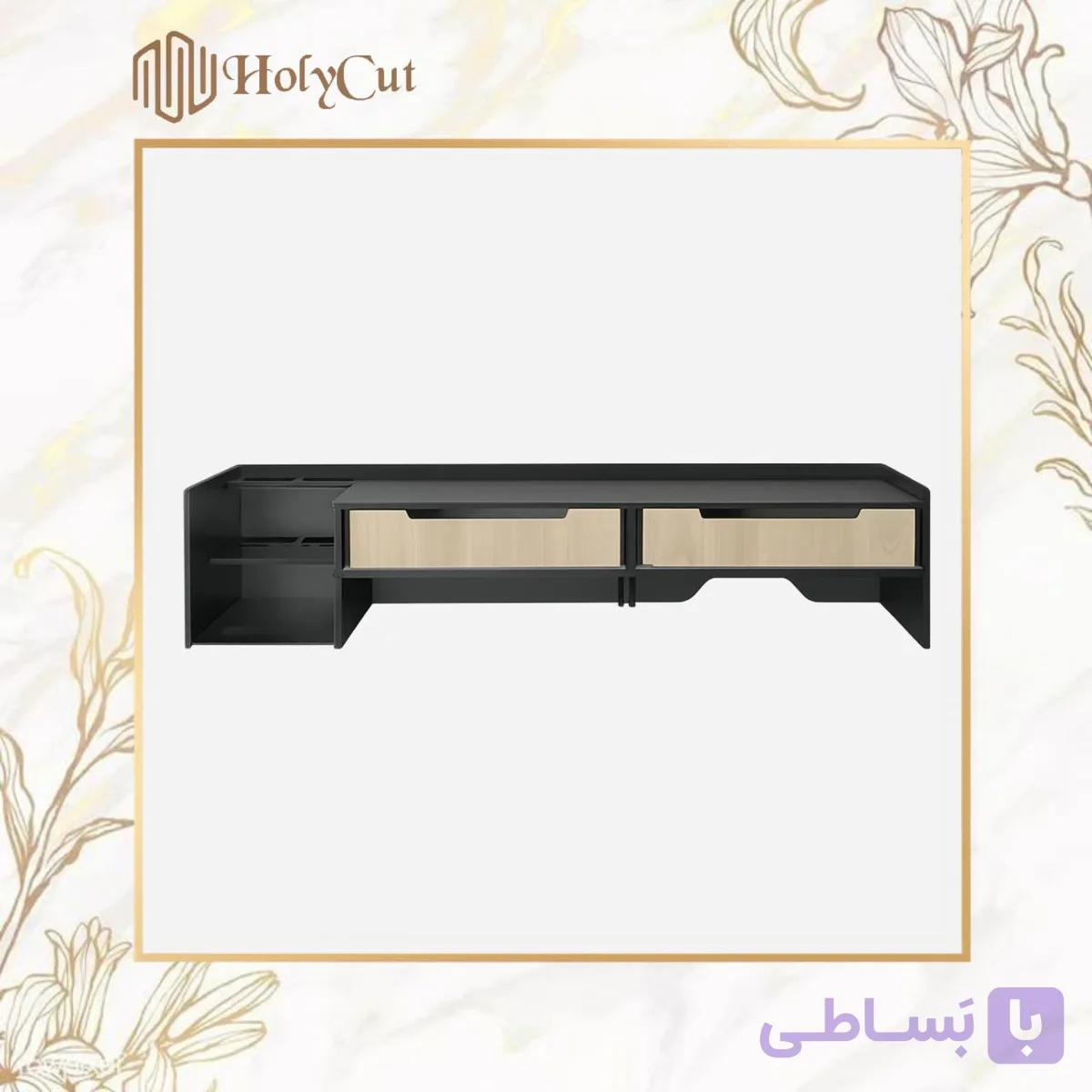 پایه نگهدارنده مانیتور چوبی مدل Mia — تصویر 1