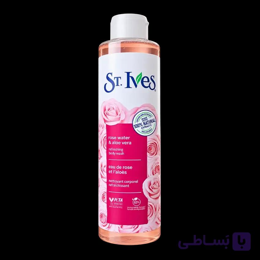 شامپو بدن گل رز و آلوئه ورا سنت ایوز ST.Ives — تصویر 1