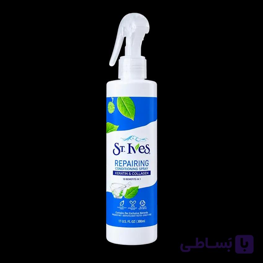 اسپری مو کراتین و کلاژن سنت ایوز ST.Ives — تصویر 1
