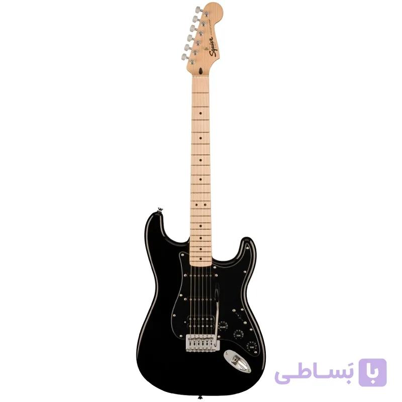 گیتار الکتریک Squier Sonic Stratocaster HSS – Black — تصویر 1