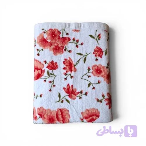 نیم حمامی مخمل چاپی — تصویر 1