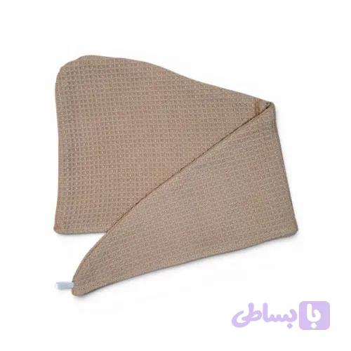 کلاه حمام پیچی طرح وافل — تصویر 1