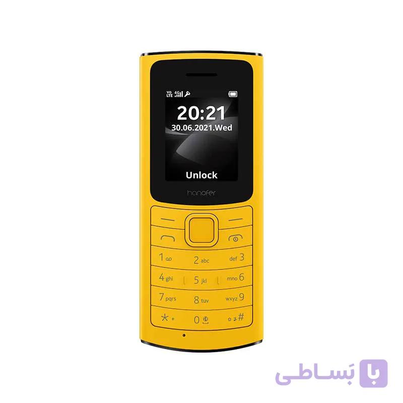 گوشی موبایل هانوفر مدل 110 2021 | دو سیم کارت — تصویر 1