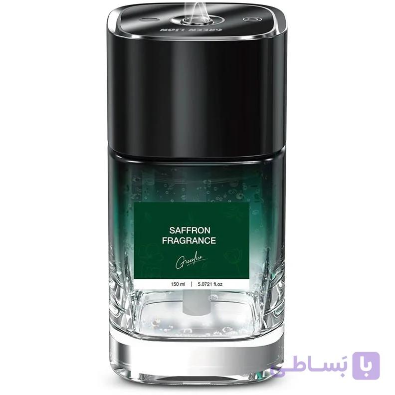 خوشبوکننده خودرو گرین لاین  Saffron با رایحه ساده حجم 150 میلی‌لیتر — تصویر 1