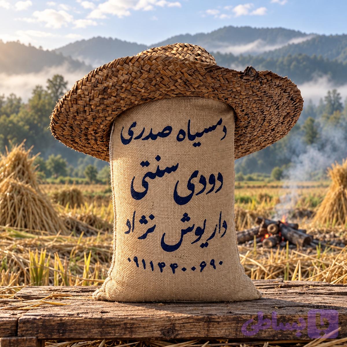 دمسياه دودی سنتی صدری (کیسه کنفی ) — تصویر 1