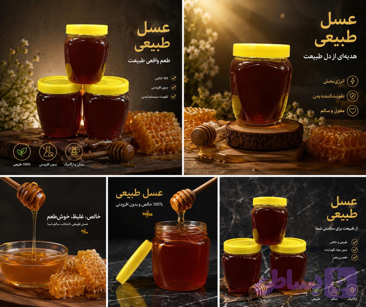 عسل چهل گیاه (کد LEUFE)