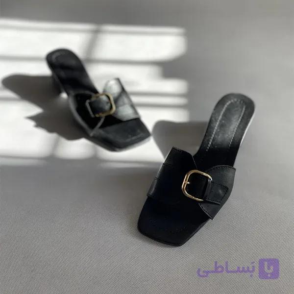صندل زنانه چرم كد L100 — تصویر 1