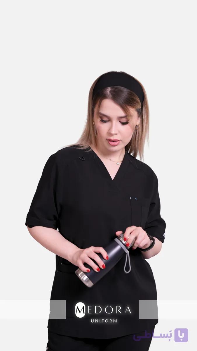اسکراب پزشکی کشی زنانه مشکی
