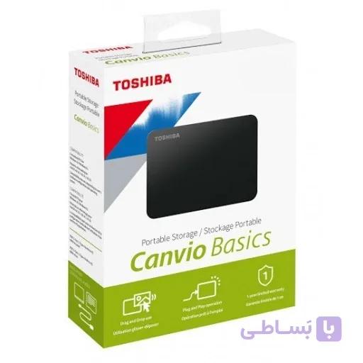 هارد اکسترنال توشیبا مدل بیسیک حجم یک ترابایت