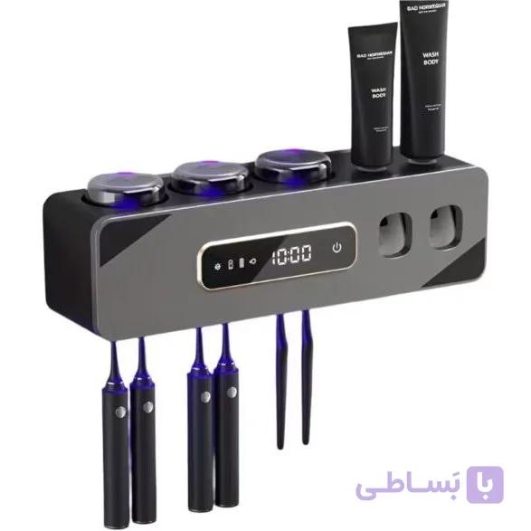 استند مسواکی دیواری هوشمند دارای اشعه UV