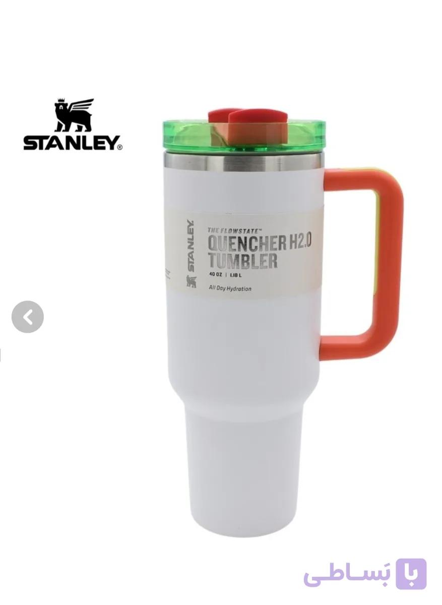 ماگ استنلی Quencher H2.0 اصل ۴۰ اونسی | لیوان استنلی با نی و درب ضدنشت