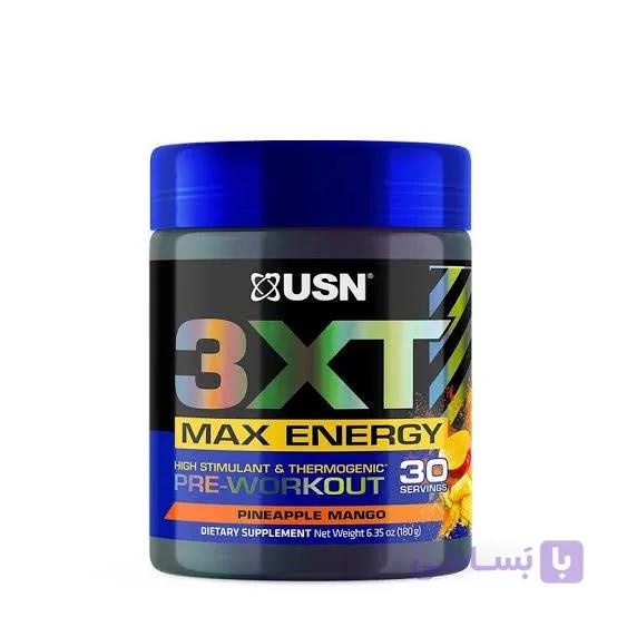 پمپ انرژی مکس یو اس ان 180گرم (USN 3XT pre-workout)