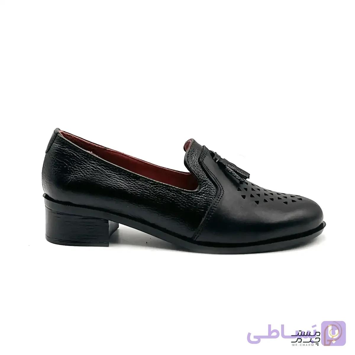 کفش زنانه چرم مجلسی mr2118-25 — تصویر 1