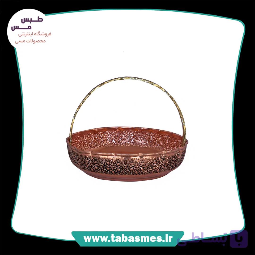 سبد مسی مدل رز گل سایز1 کروم — تصویر 1