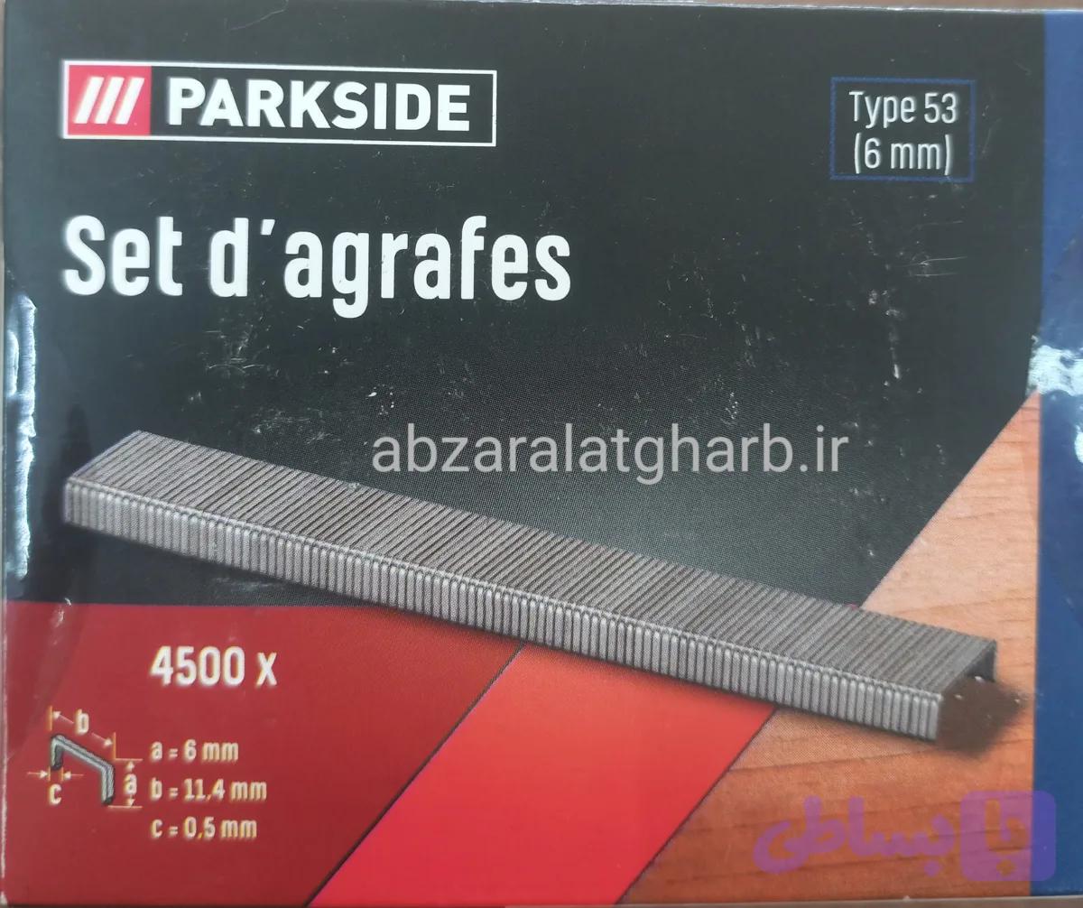 منگنه تایپ ۵۳ (۶ میلی‌متر) پارکساید تعداد 4500 — تصویر 1