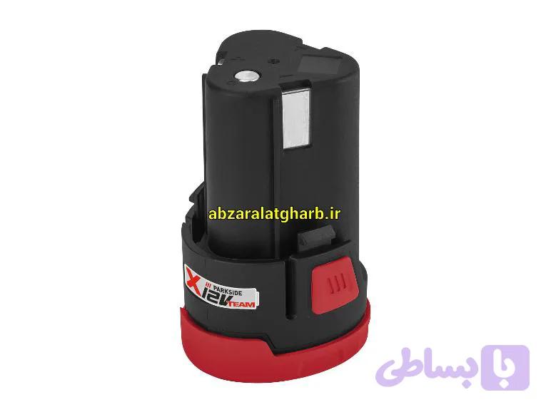 باتری ۲ آمپر ۱۲ ولت PAPK 12 A4 پارکساید المان تاریخ 2024 — تصویر 1