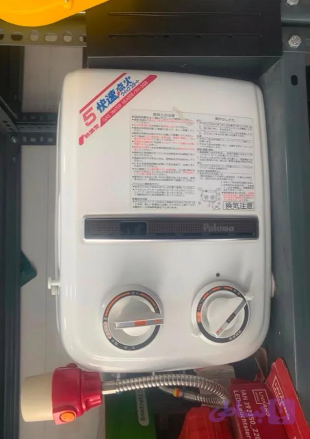 آبگرمکن گازی فوری پالوما (Paloma) ساخت ژاپن مدل PH-5Q8 بدون دودکش — تصویر 1