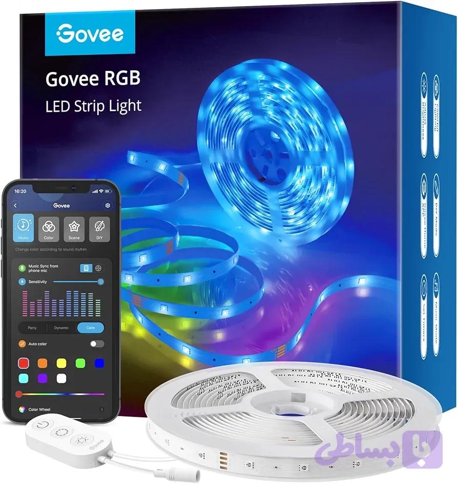 ریسه هوشمند نوار چراغ RGB هوشمند Govee — تصویر 1