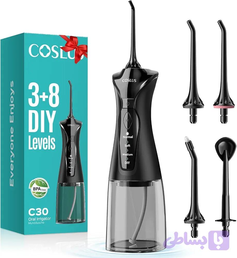 واترجت (دندان‌پاک‌کن) قابل حمل COSLUS مدل C30 — تصویر 1