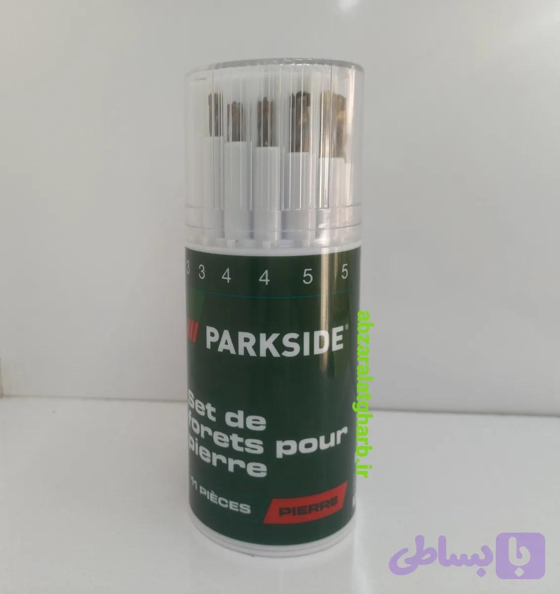 مجموعه مته سنگ و دیوار و بتن استوانه ایی پارکساید — تصویر 1