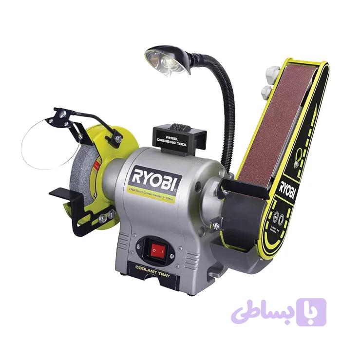 سنباده و سنگ رومیزی ریوبی ژاپن مدل RBGL25G — تصویر 1