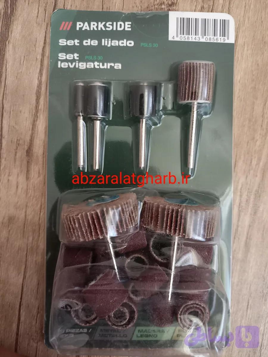 ست سنباده مینیاتوری حلقوی پارکساید المان مدل PSLS 30 — تصویر 1