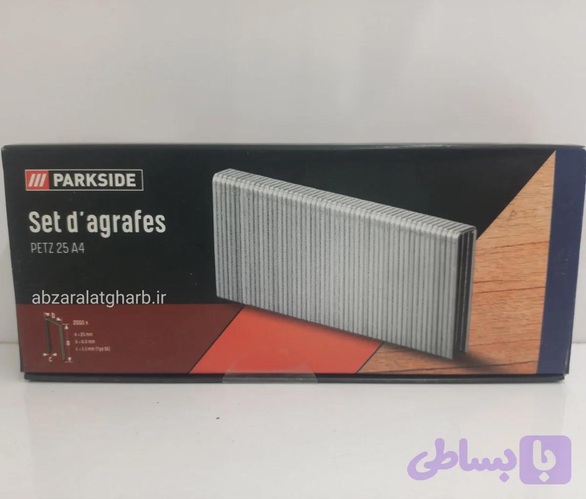 مجموعه منگنه PARKSIDE PETZ 25 A4 نوع تایپ 55، 15میلی‌متر، 3000عددPAT 20-Li A1 — تصویر 1