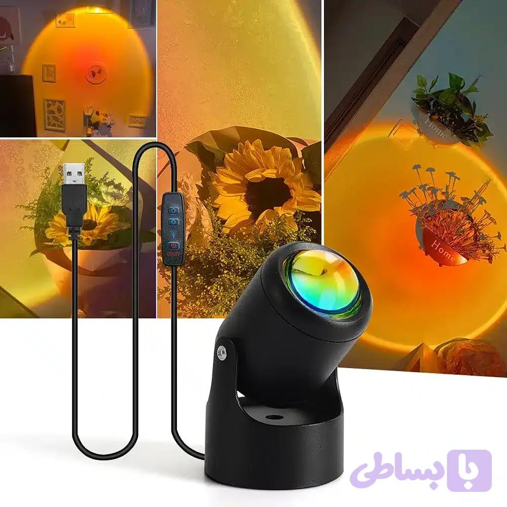 لامپ پروژکتور غروب خورشید ORISIMP — تصویر 1