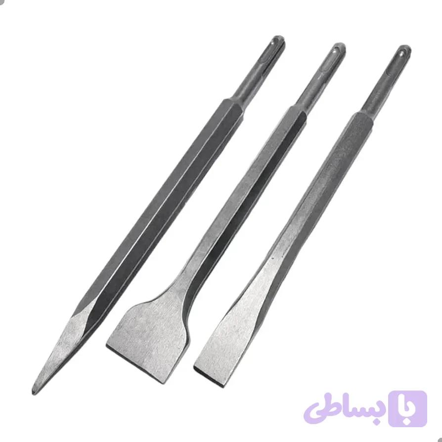 مجموعه ۳ عددی مته چکشی چهار شیار ۲۵ سانت STRONG TOOLS — تصویر 1