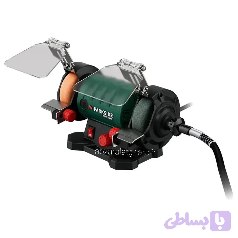 سنگ رومیزی و فرز مینیاتوری پارکساید آلمان PDFW A2 120 — تصویر 1