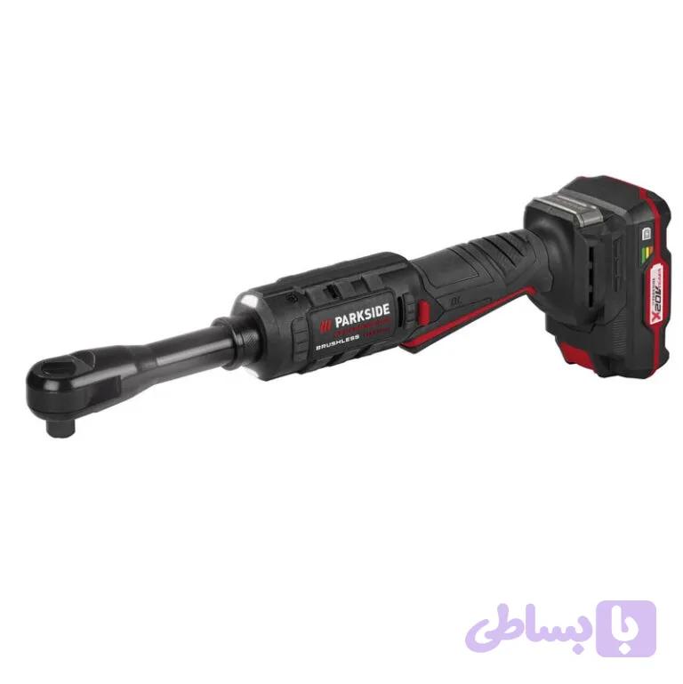 جغجغه شارژی براشلس پارکساید آلمان مدل PARP 20-Li A1 — تصویر 1