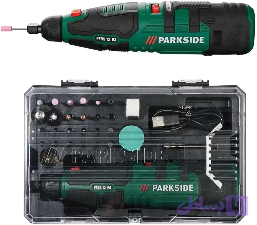 فرز مینیاتور انگشتی شارژی PARKSIDE PFBS ۱۲ — تصویر 1