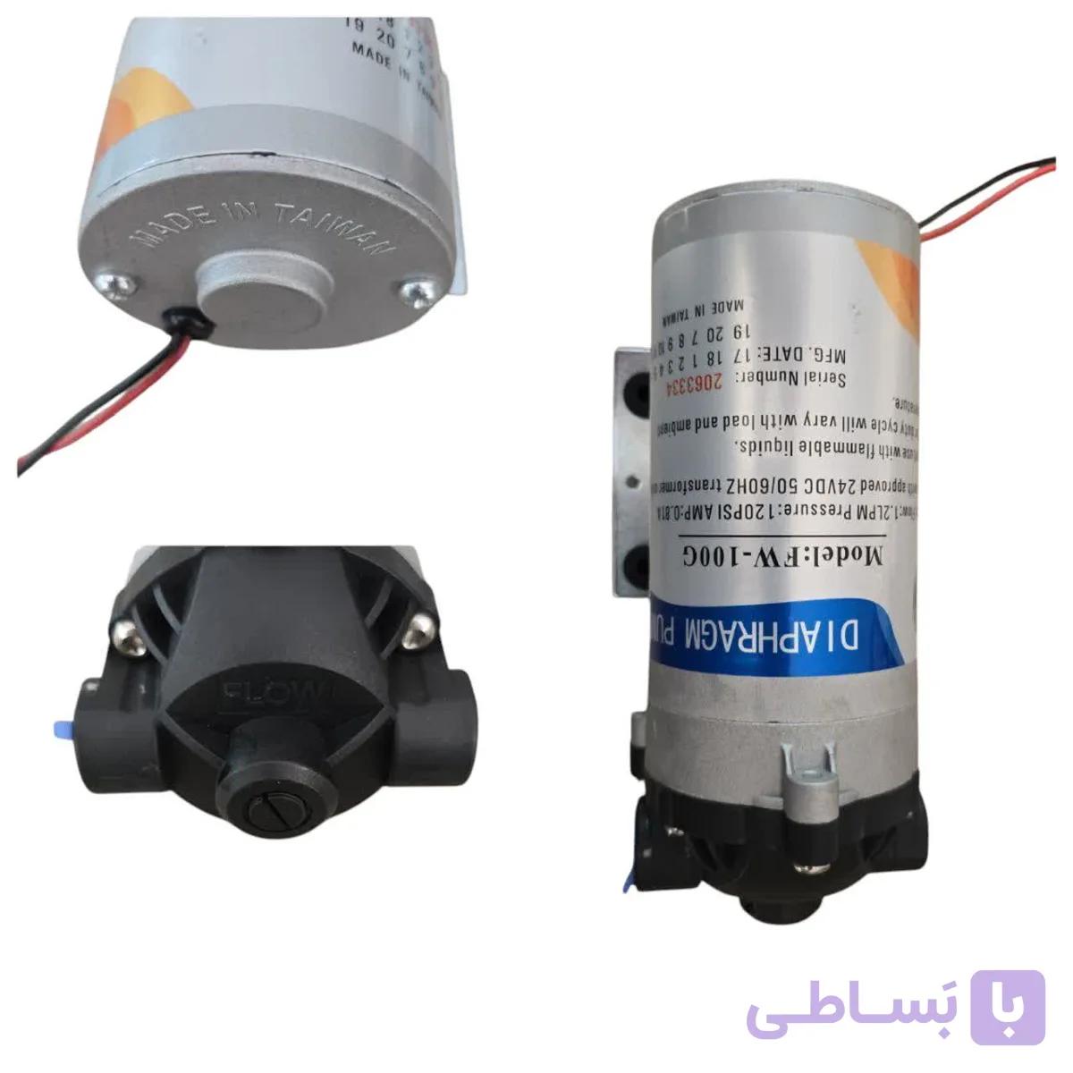 پمپ تصفیه آب تایوانی روتور بزرگ درجه یک با گارانتی 6 ماهه