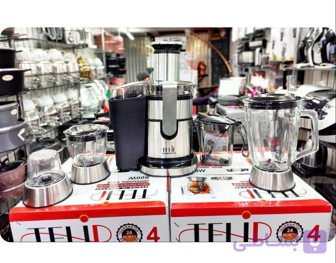 آبمیوه‌گیری ۴ کاره دیجیتال تلیپ TELIP مدل TE-888