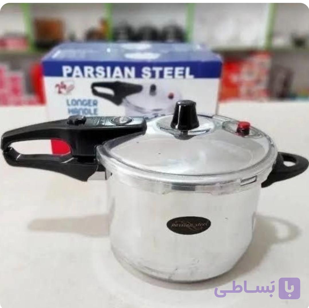 زودپز پارسیان استیل سایزبندی ۸، ۱۰، ۱۲ و ۱۵ لیتر - 8نفره