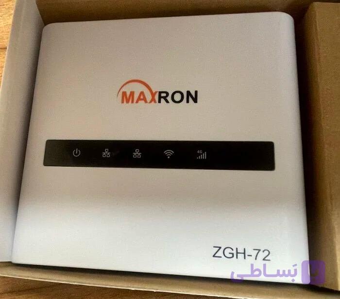 مودم سیم کارتی 4G/LTE مکسرون Wi-Fi 6 با باطری داخلی — تصویر 1