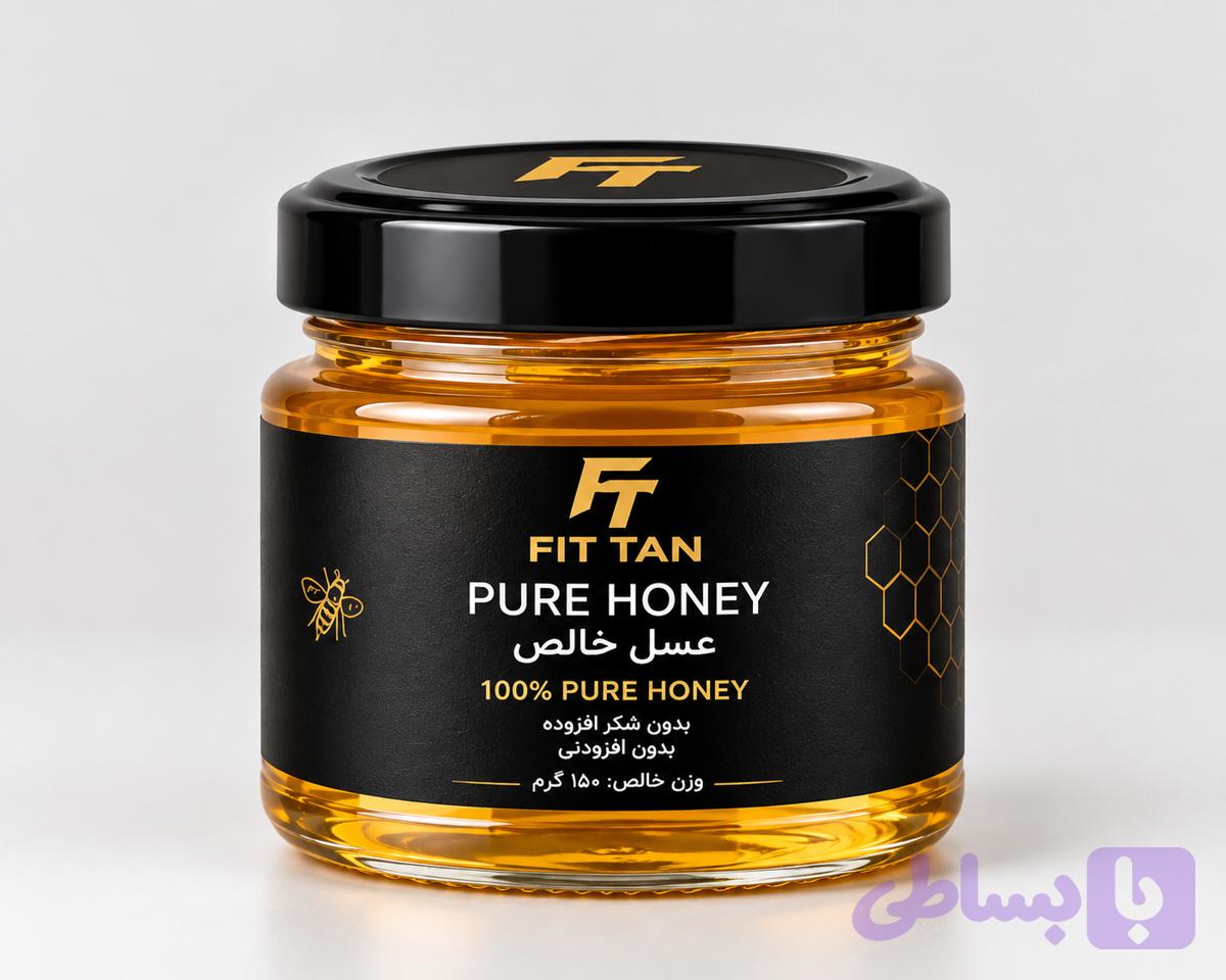 عسل خالص ۱۵۰ گرمی فیت تن | FITTAN — تصویر 1