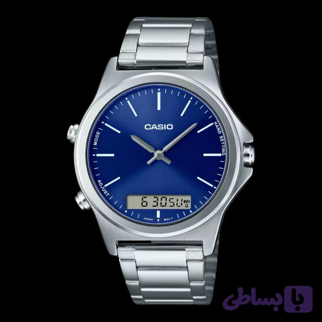 ساعت مچی مردانه آنالوگ دیجیتال کاسیو مدل Casio MTP-VC01D-2E