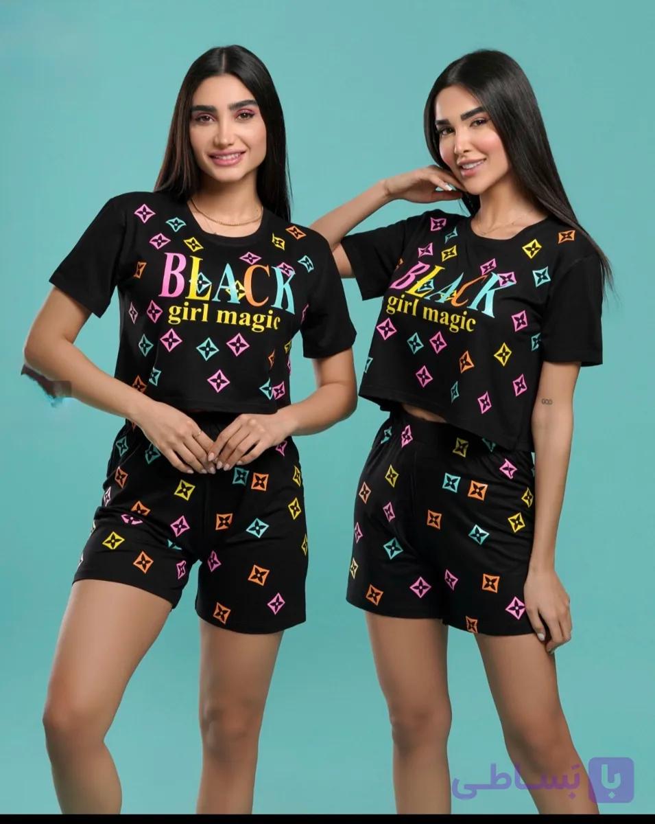 تی‌شرت شورتک زنانه