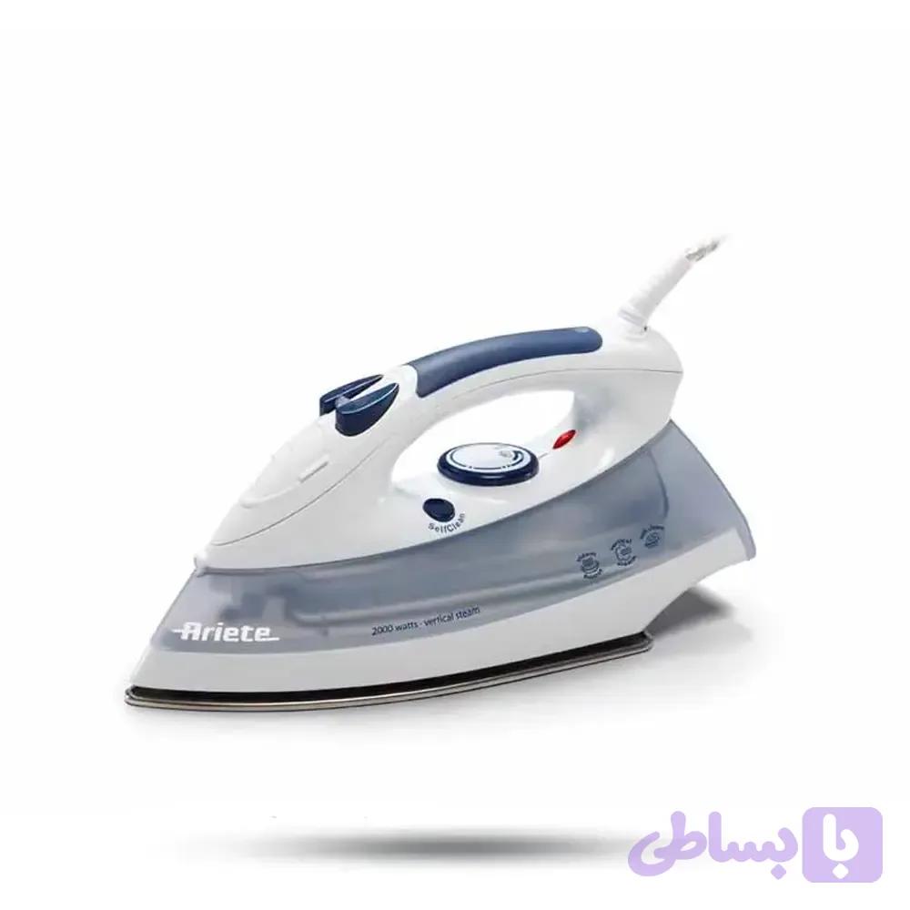 اتو بخار آریته تحت لیسانس ایتالیا کف سرامیک آبی 2000وات مدل 6214 Ariete