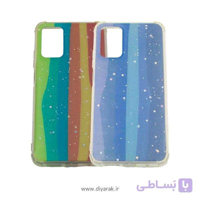 قاب گوشی شیائومی Poco M3 مدل ستاره رنگارنگ اکلیلی — تصویر 1