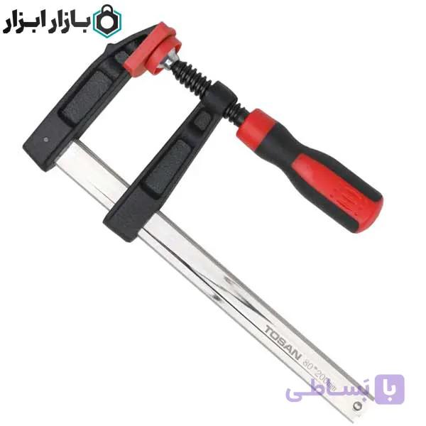 پیچ دستی طول 20 سانت فک 80 توسن مدل TF1-80200 — تصویر 1