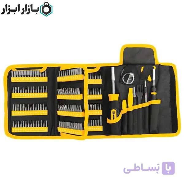 ست پیچ گوشتی موبایلی 170 پارچه کنزاکس مدل 9287 — تصویر 1
