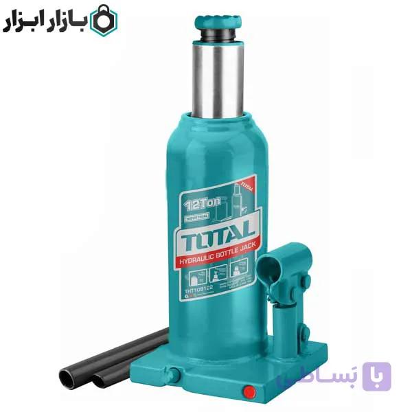 جک روغنی هیدرولیک 12 تن توتال مدل THT109122 — تصویر 1