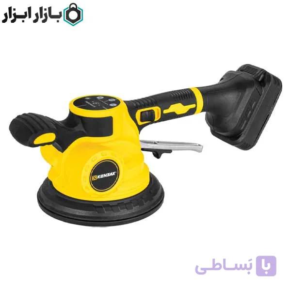 ویبراتور شارژی کاشی و سرامیک ۱۷۰ میلیمتر ۲۰ ولت تک باتری – ۶۰ کیلو کنزاکس مدل 8400 — تصویر 1