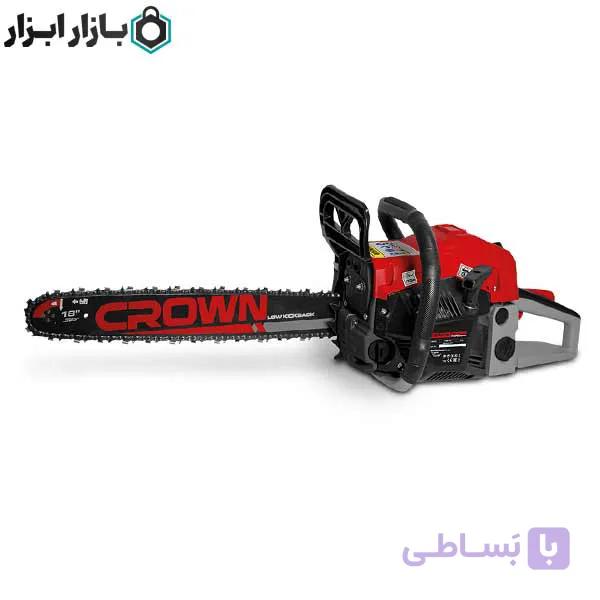 اره درخت بر بنزینی 45 سانت 45 سی سی کرون مدل CT20101