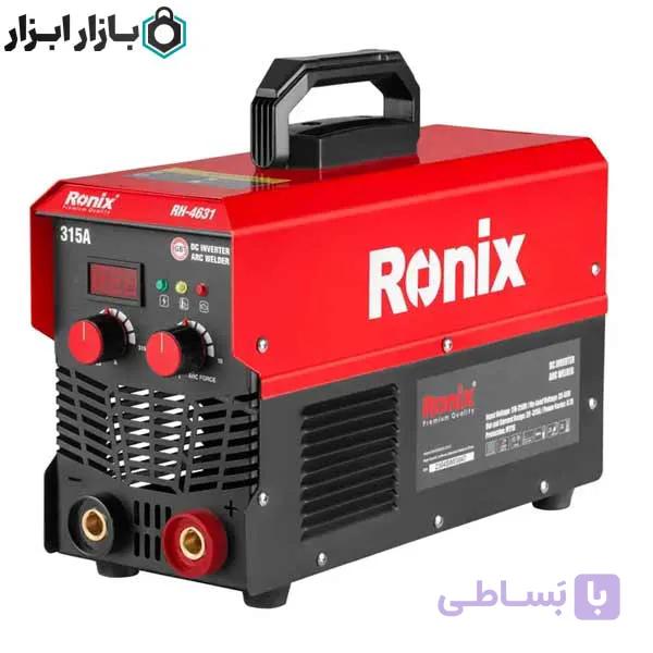 دستگاه جوش اینورتر 315 آمپر رونیکس مدل RH-4631 — تصویر 1