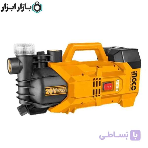 پمپ آب لیتیوم‌ یونی 20 ولت اینکو مدل GWPLI201801 — تصویر 1
