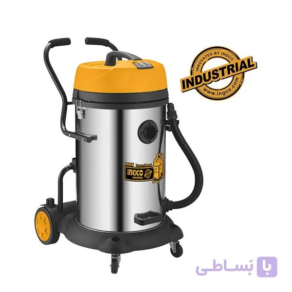 جاروبرقی صنعتی دوموتوره 1200 وات اینکو مدل VC24751 — تصویر 1